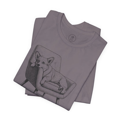 Corgi Occupied T-Shirt Taco-Dog