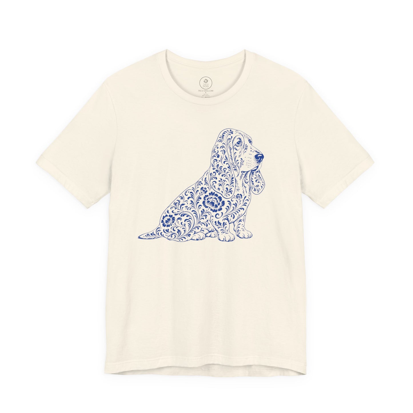 Basset Hound Toile T-Shirt