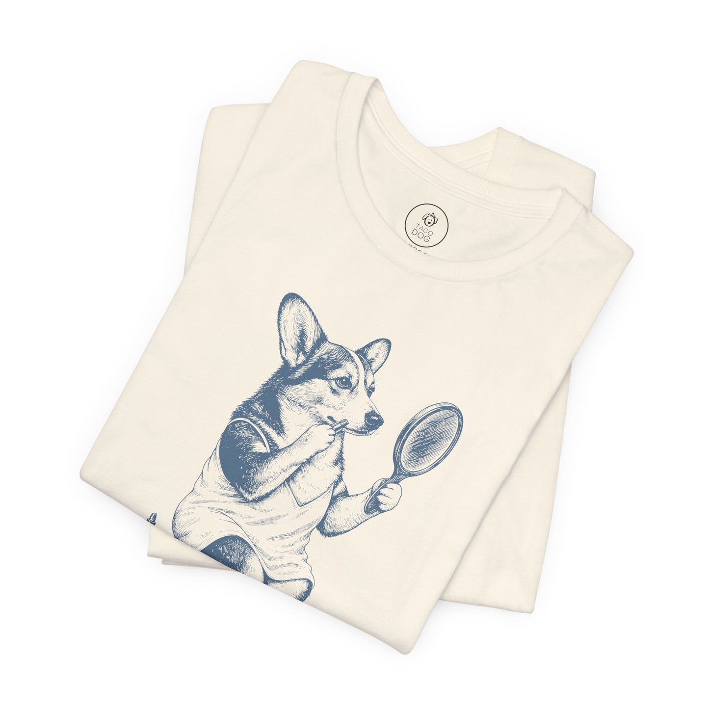 Corgi Makeup T-Shirt