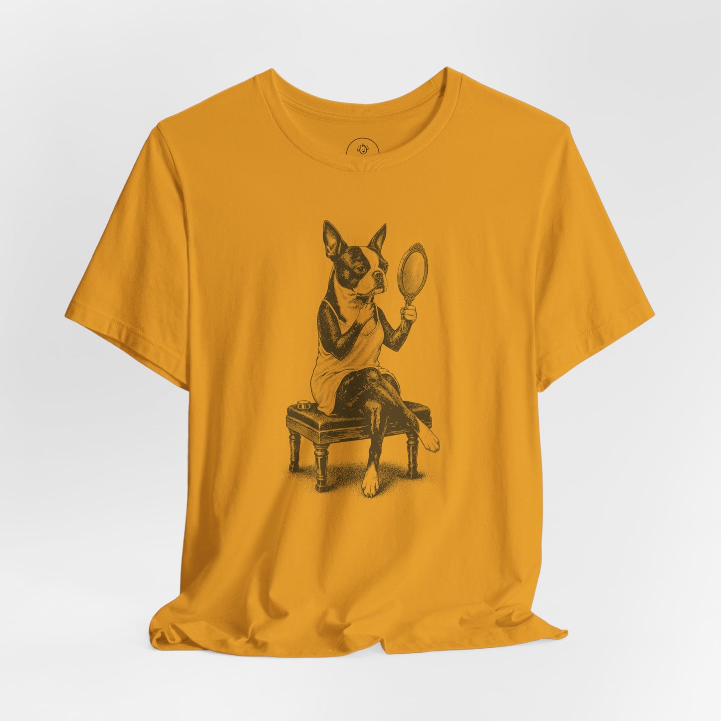 Boston Terrier Makeup T-Shirt