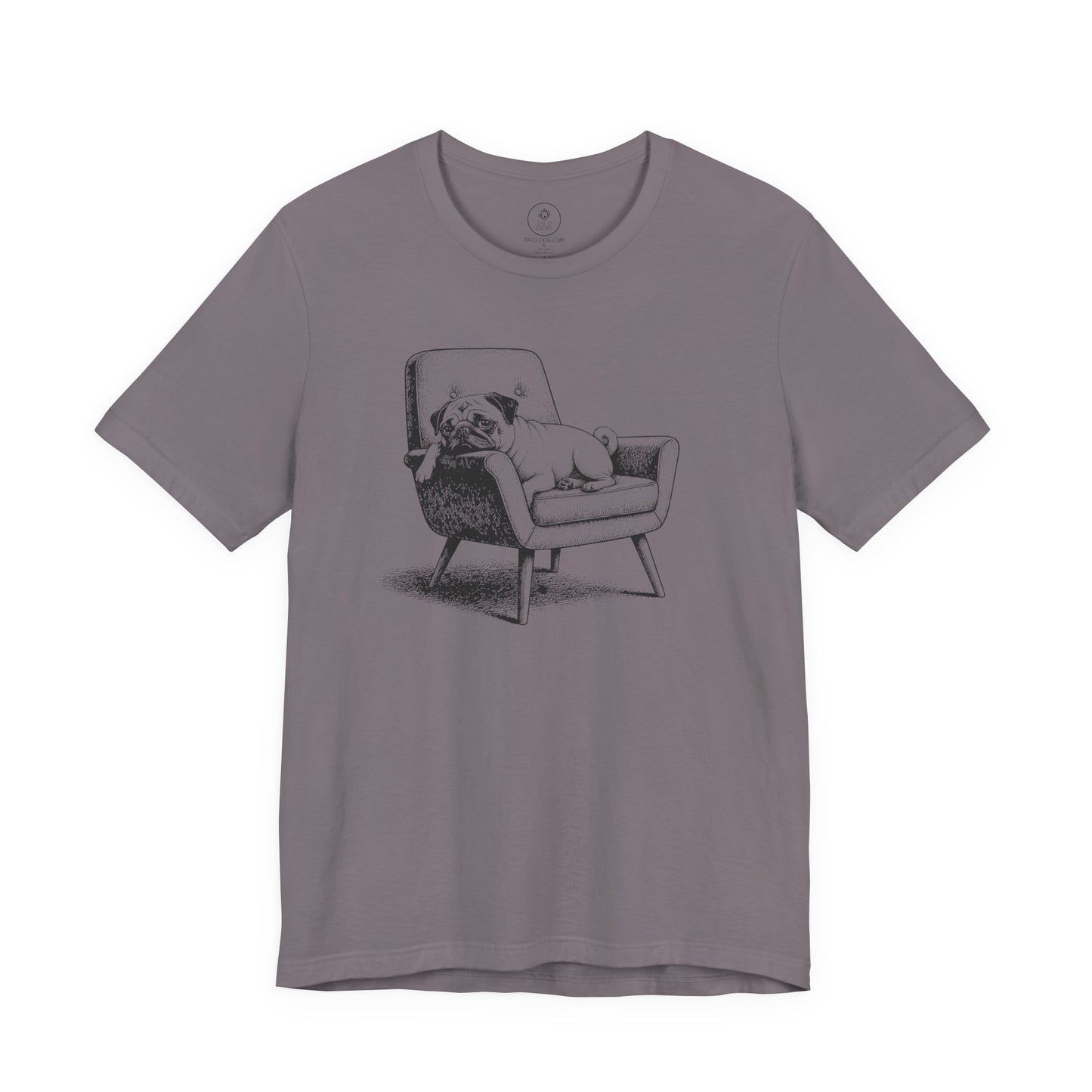 Pug Occupied T-Shirt Storm Taco-Dog