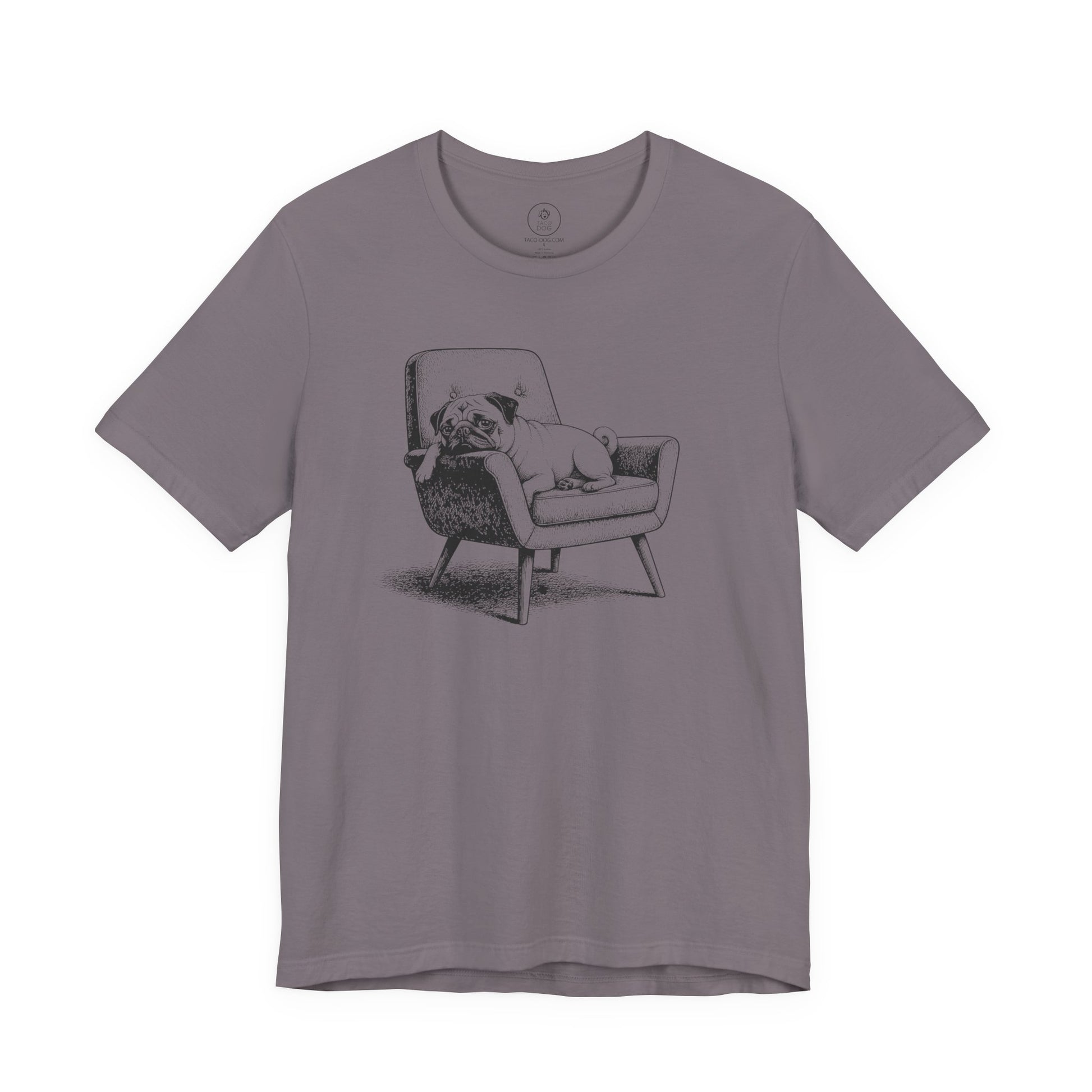 Pug Occupied T-Shirt Storm Taco-Dog