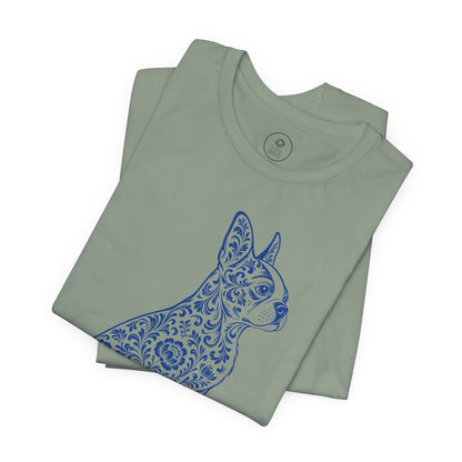 Boston Terrier Toile T-Shirt