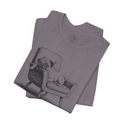 Pug Occupied T-Shirt Taco-Dog