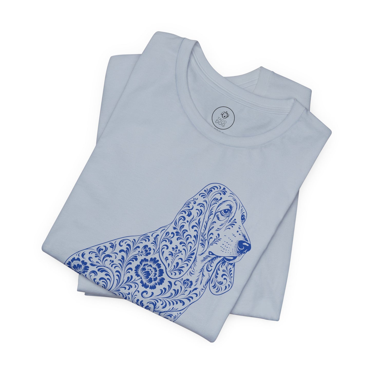 Basset Hound Toile T-Shirt