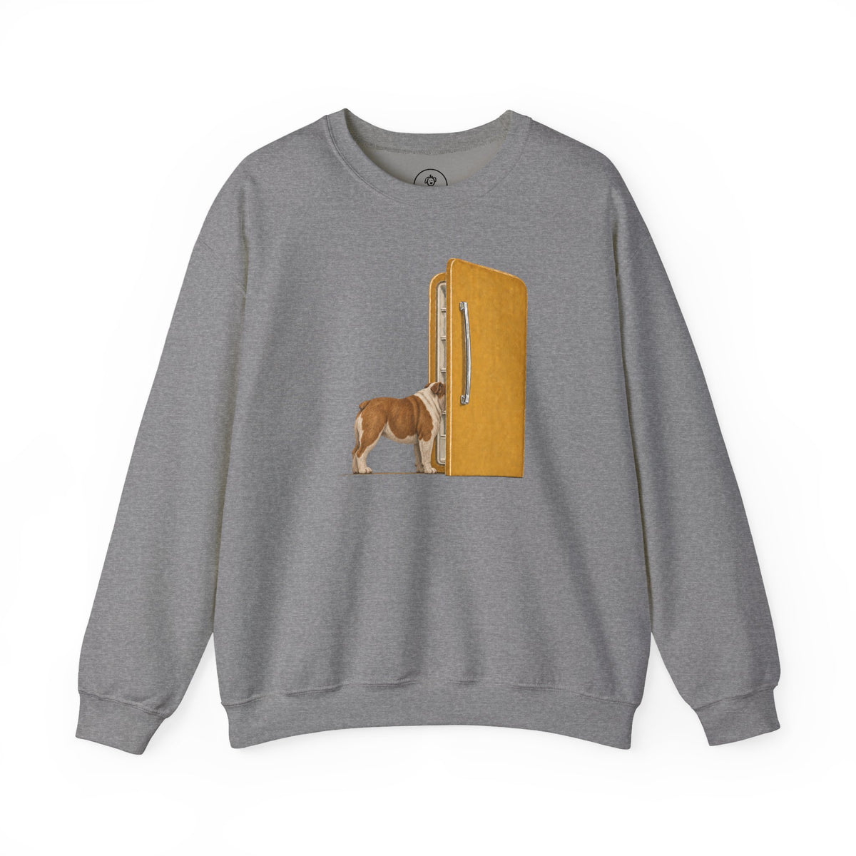English Bulldog Refrigerator Sweatshirt Taco-Dog