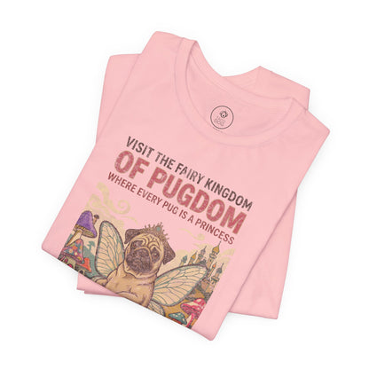 Pug Fairy Kingdom T-Shirt Taco-Dog