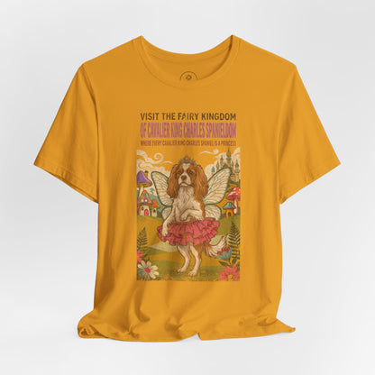 Cavalier King Charles Spaniel Fairy Kingdom T-Shirt Taco-Dog