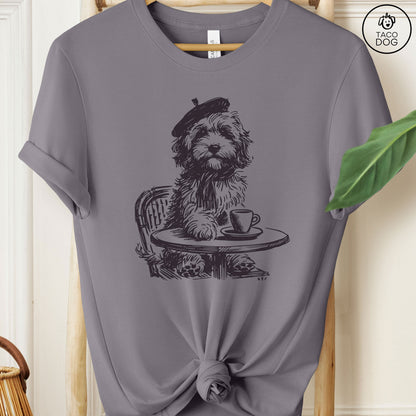Cavapoo Cafe Coffee Paris France T-Shirt