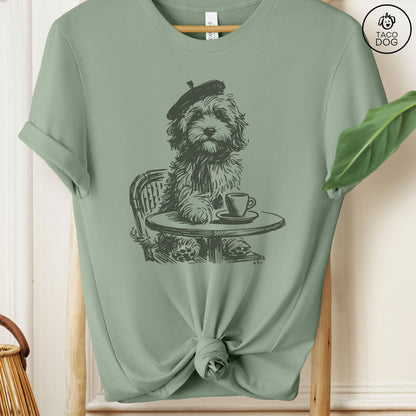 Cavapoo Cafe Coffee Paris France T-Shirt