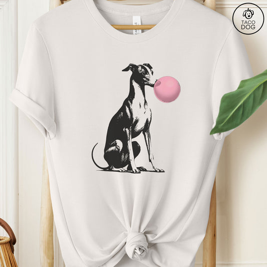 Greyhound, Whippet, Italian Greyhound, Iggy Gum Bubblegum T-Shirt