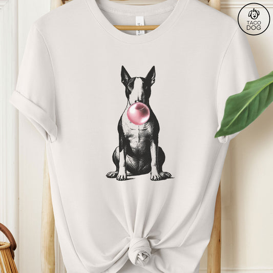 Bull Terrier Bully Gum Bubblegum T-Shirt