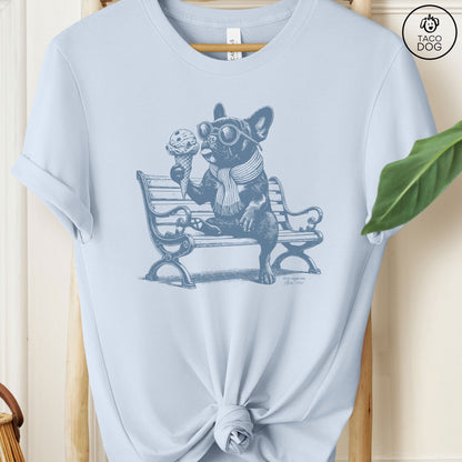 Frenchie Ice Cream T-Shirt