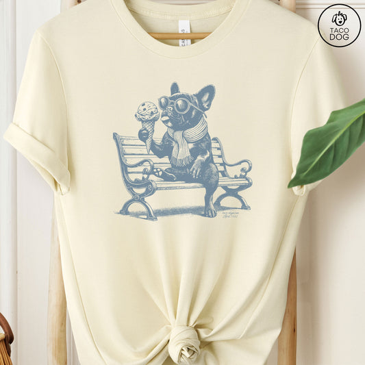 Frenchie Ice Cream T-Shirt