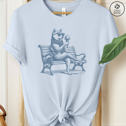 Shiba Inu Ice Cream T-Shirt