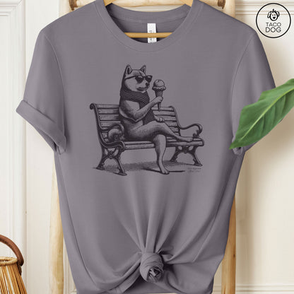 Shiba Inu Ice Cream T-Shirt