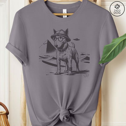 Bully Bull Terrier Pyramids Egypt T-Shirt