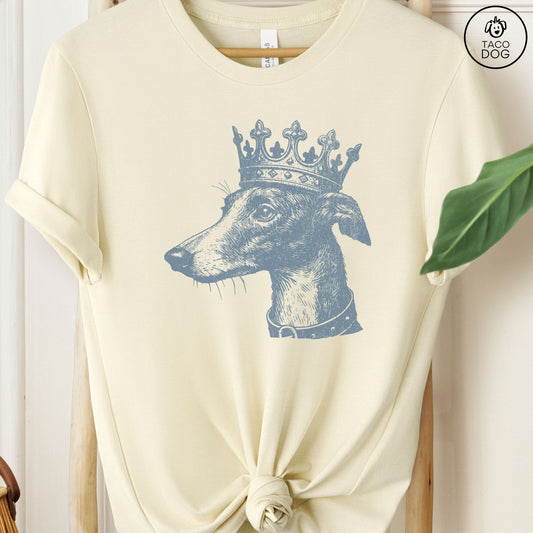 Greyhound Whippet Iggy Crown T-Shirt