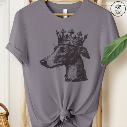 Greyhound Whippet Iggy Crown T-Shirt