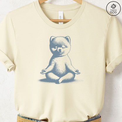 Pomeranian Meditate Yoga T-Shirt