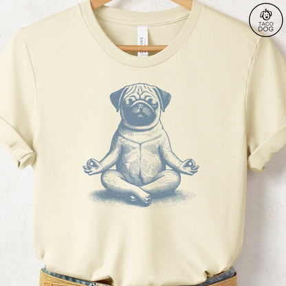 Pug Meditate Yoga T-Shirt