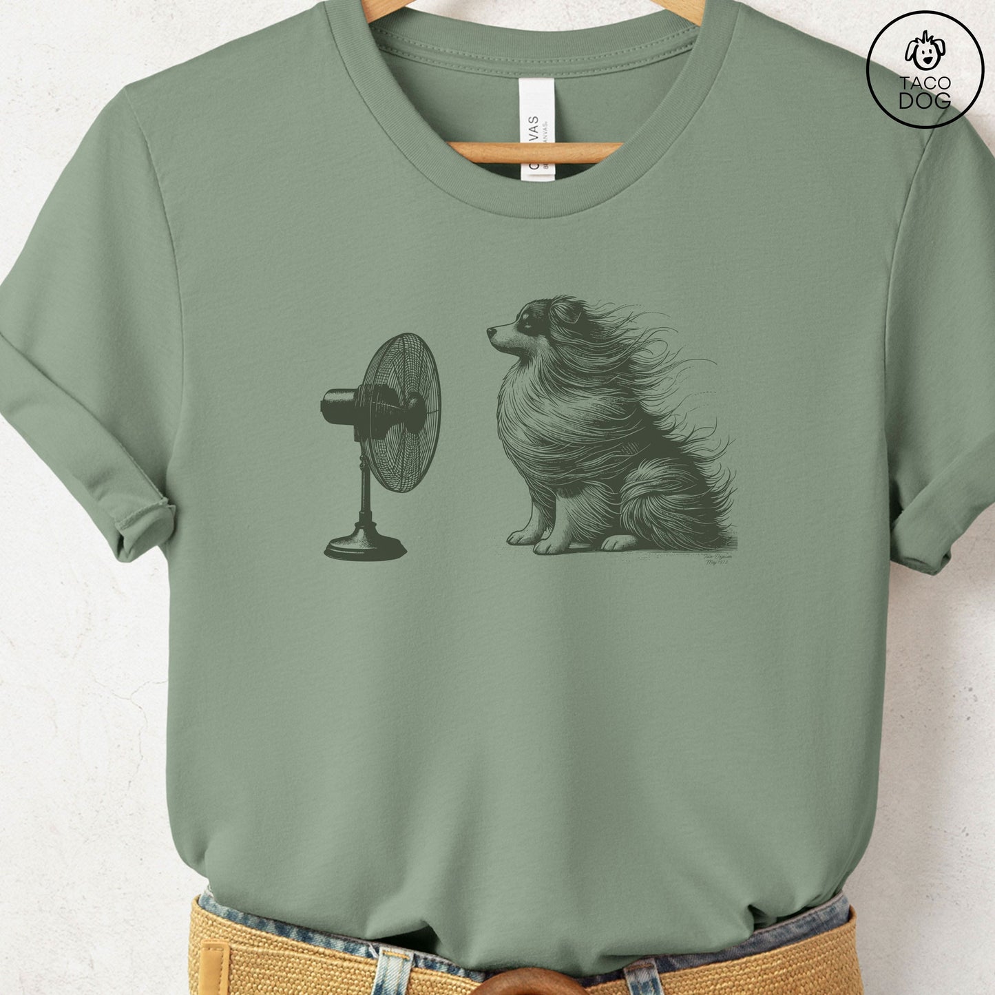 Aussie Australian Shepherd Fan T-Shirt