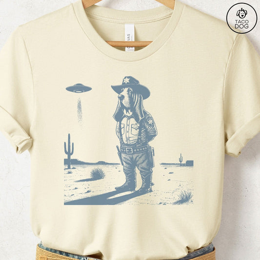 Basset Hound Sheriff T-Shirt