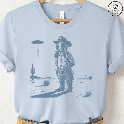 Basset Hound Sheriff T-Shirt
