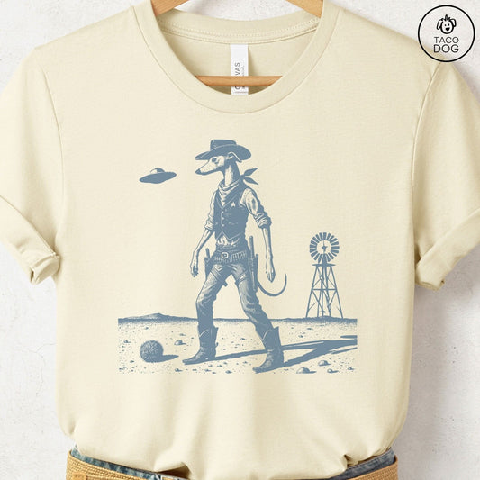 Italian Greyhound Whippet Iggy Sheriff T-Shirt