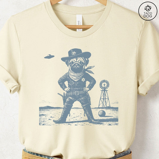 Pug Sheriff T-Shirt
