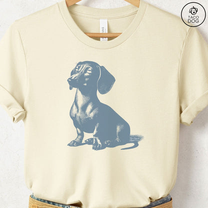 Dachshund Eye Rolling Disapproving Dog T-Shirt