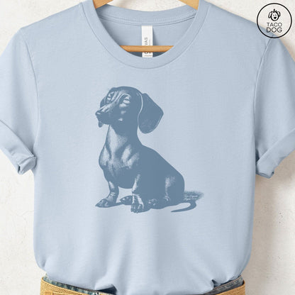 Dachshund Eye Rolling Disapproving Dog T-Shirt