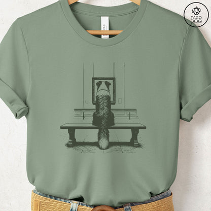 Australian Shepherd Aussie Museum Art Gallery T-Shirt