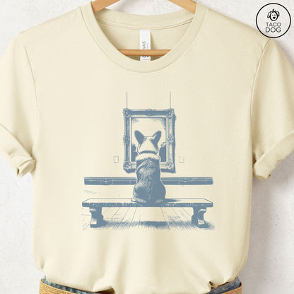 Corgi Museum Art Gallery T-Shirt