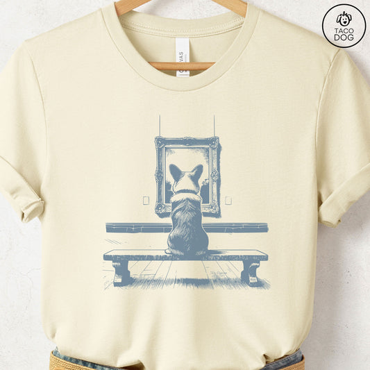 Corgi Museum Art Gallery T-Shirt