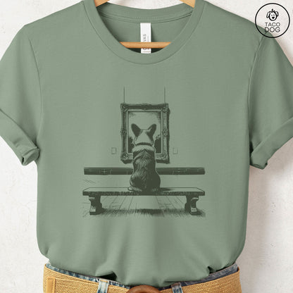 Corgi Museum Art Gallery T-Shirt
