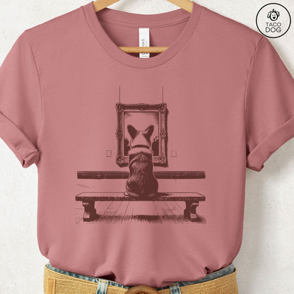 Corgi Museum Art Gallery T-Shirt