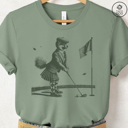 Pomeranian Golf T-Shirt