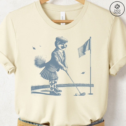 Pomeranian Golf T-Shirt