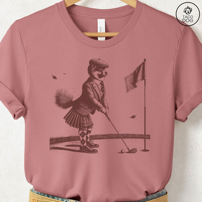 Pomeranian Golf T-Shirt