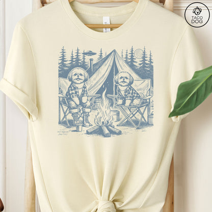 Shih Tzu Camping T-Shirt