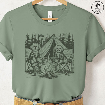 Shih Tzu Camping T-Shirt