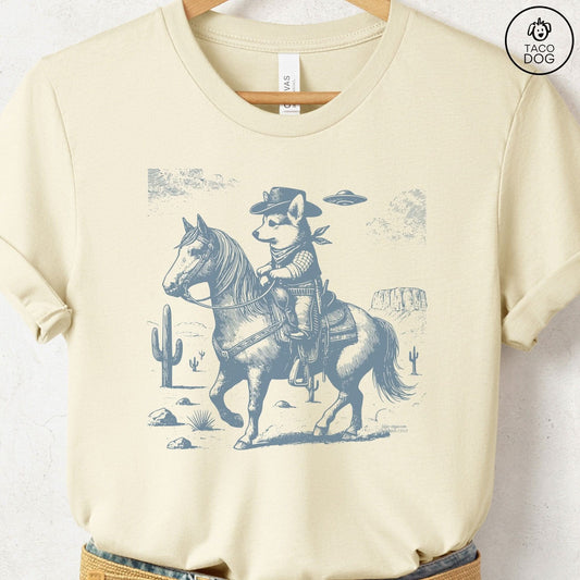 Corgi Horseback T-Shirt