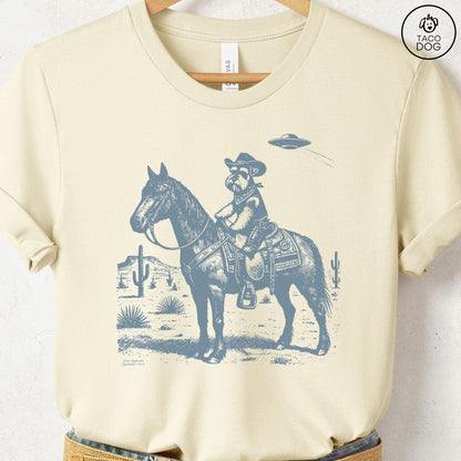 Schnauzer Horseback T-Shirt
