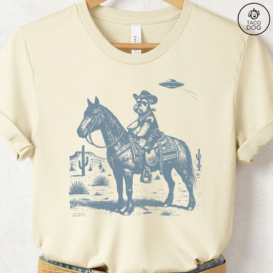 Schnauzer Horseback T-Shirt