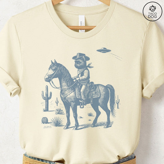 Brussels Griffon Griff Horseback T-Shirt