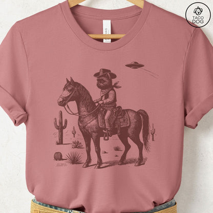 Brussels Griffon Griff Horseback T-Shirt