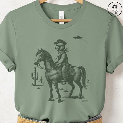 Poodle Horseback T-Shirt