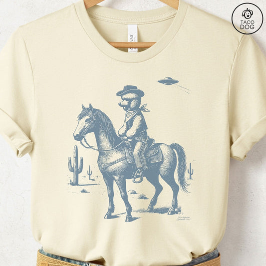 Poodle Horseback T-Shirt