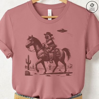 Pug Horseback T-Shirt